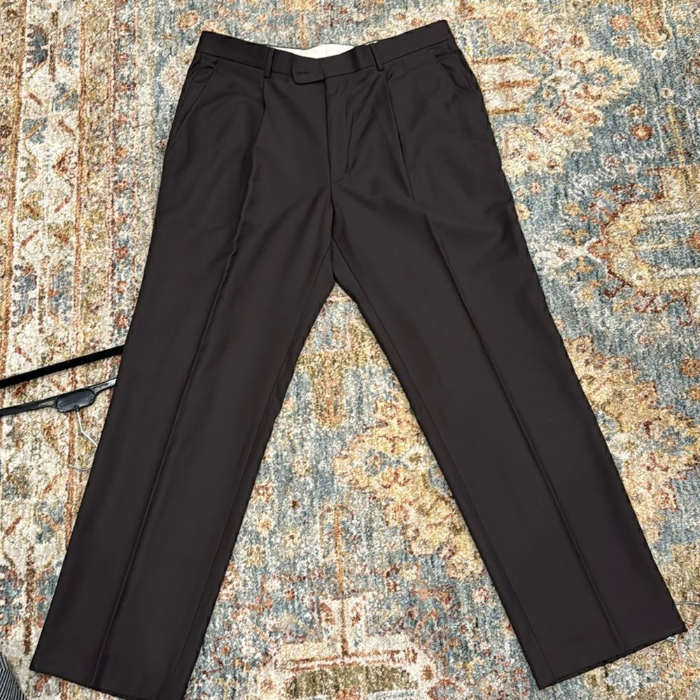 Italian made wool trousers